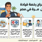 خطوات استخراج رخصة قيادة خاصة أول مره